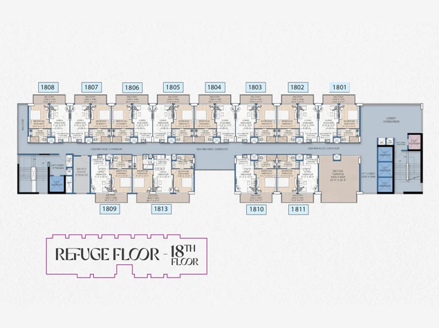 Refuge Floor Plan