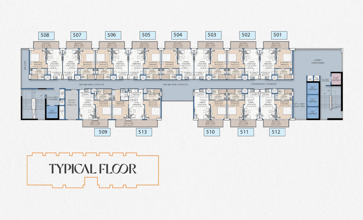 Typical Floor Plan